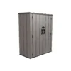 LIFETIME 1500L Vertical Storage Shed - Rough-Cut Brown -Westland Shop 13997404 1254999835218155