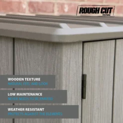 LIFETIME 1500L Vertical Storage Shed - Rough-Cut Brown 14 LIFETIME 1500L Vertical Storage Shed - Rough-Cut Brown -Westland Shop 13997404 4544999835315715