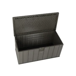 LIFETIME 568L Outdoor Storage Deck Box - Rough-Cut Brown -Westland Shop 13997406 1054999835604588