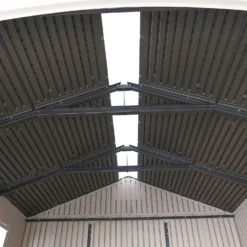 Lifetime 7x7ft Outdoor Storage Shed - Beige -Westland Shop 13997407 2144999834894551