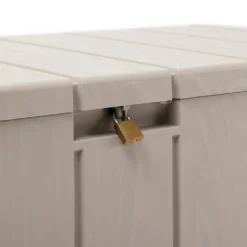 Toomax Bravo Garden Storage Box 270L - Warm Grey 18 Toomax Bravo Garden Storage Box 270L - Warm Grey -Westland Shop 13997481 1505004537275931