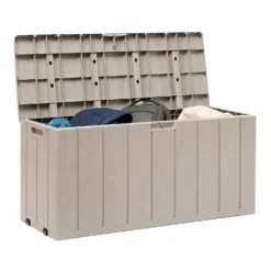 Toomax Bravo Garden Storage Box 270L - Warm Grey 14 Toomax Bravo Garden Storage Box 270L - Warm Grey -Westland Shop 13997481 5245004537169884