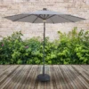 Parasol With Solar Lights 2.7m - Natural -Westland Shop 13998275 1595005795418436