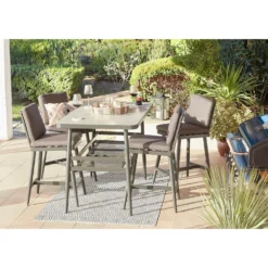 Heba 4 Seater Garden Bar Set -Westland Shop 14005704 3325022638928765