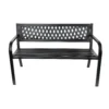 Black Steel Garden Bench -Westland Shop 14005779 1775018249429760