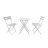 Millie Metal Bistro Set - Grey -Westland Shop 14005781 1865018249480958
