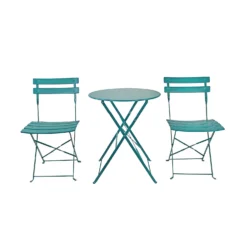 Millie Metal Bistro Set - Green 14 Millie Metal Bistro Set - Green -Westland Shop 14005782 6135018249521962
