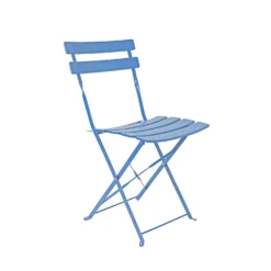 Millie Metal Bistro Set - Blue -Westland Shop 14005783 3895018249938476