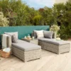 Cairo Grey Rattan Effect Garden Sofa Set -Westland Shop 14005786 1215022102787560