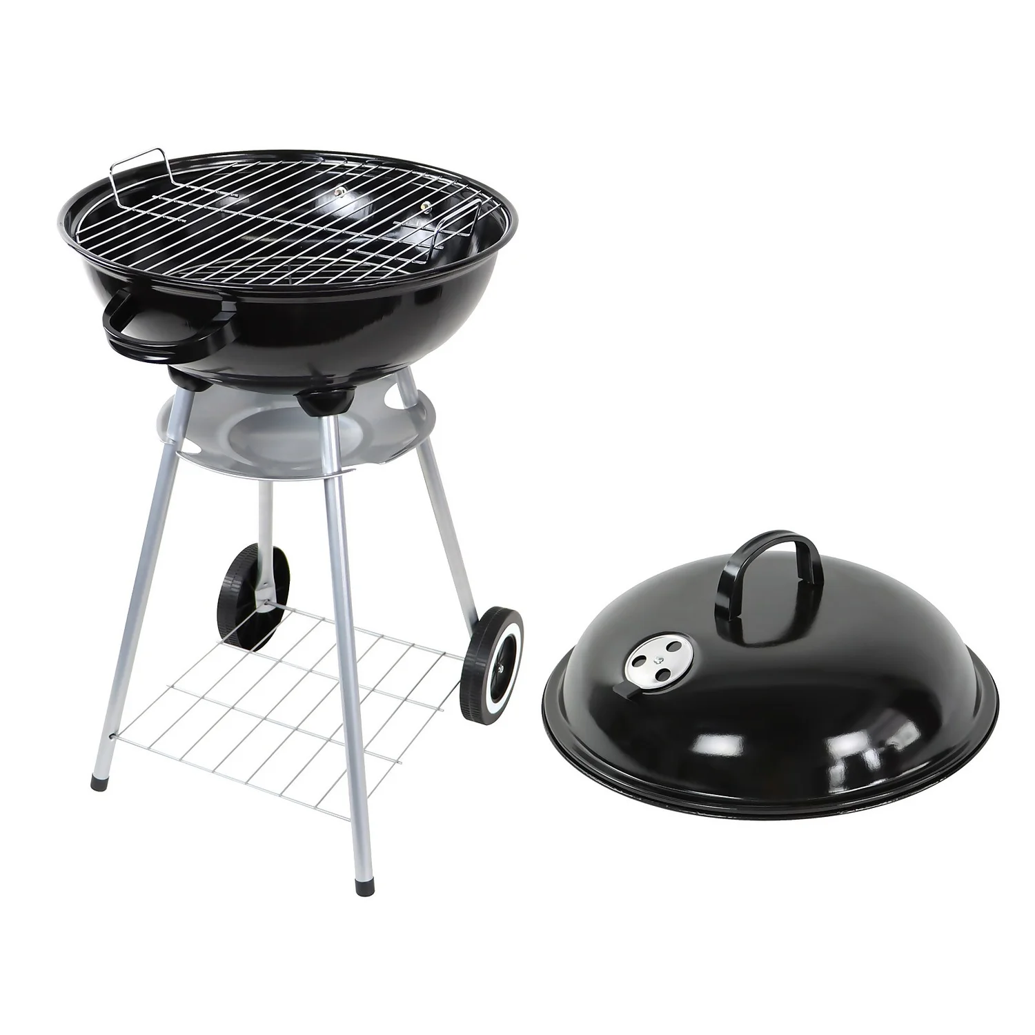 Texas 43cm Kettle Charcoal BBQ 5 Texas 43cm Kettle Charcoal BBQ - Image 3