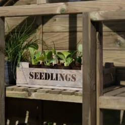 Forest Garden Georgian Wall Greenhouse With Auto Vent -Westland Shop 14013374 1185004556296282