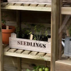 Forest Garden Georgian Wall Greenhouse With Auto Vent -Westland Shop 14013374 4665004556339623