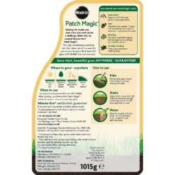 Miracle-Gro Patch Magic Grass Seed, Feed & Coir 1015g -Westland Shop 14014510 8245001686106924
