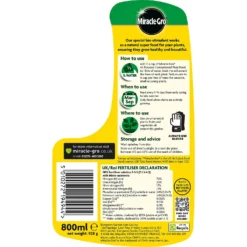 Miracle-Gro All Purpose Concentrated Liquid Plant Food 800ml -Westland Shop 14014512 8405034803274408