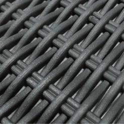 Keter California 4 Seater Outdoor Garden Furniture Chaise Lounge Set - Graphite With Grey Cushions -Westland Shop 14539596 2105041801657362